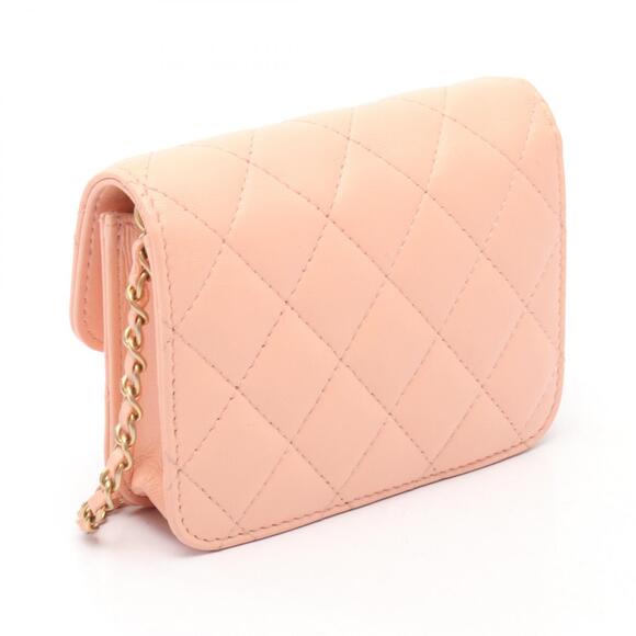 Chanel shoulder bag lambskin pink - Picture 2 of 7